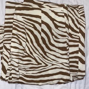 Shein Flowing Pants. Zebra hair S: M